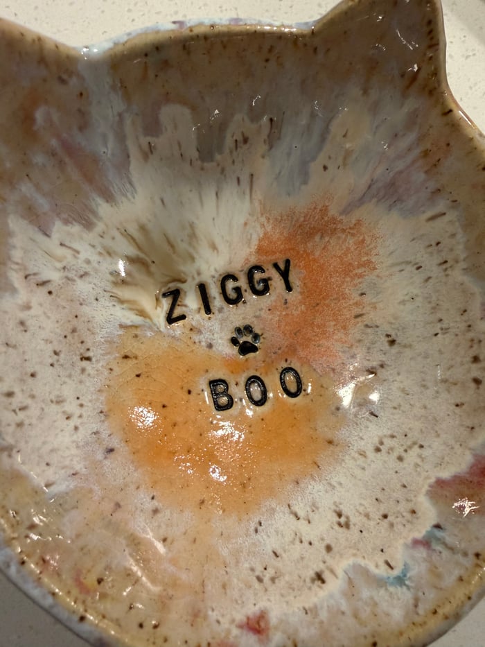 ziggy + boo cat bowl — view 3