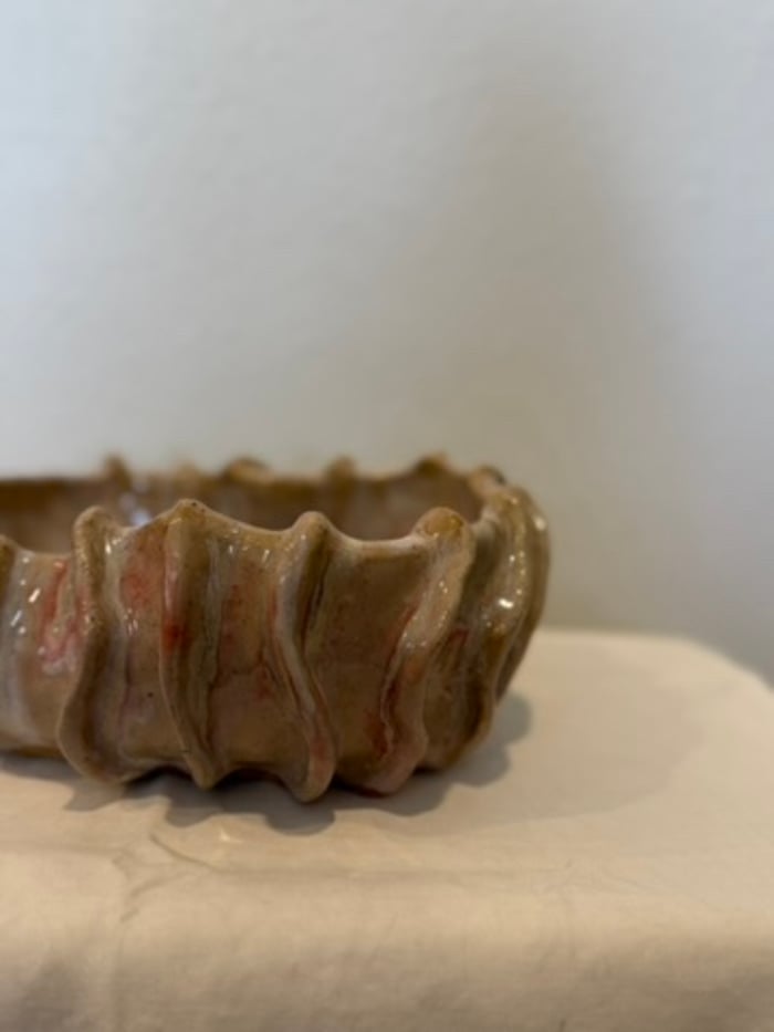 iridescent funky planter — view 4