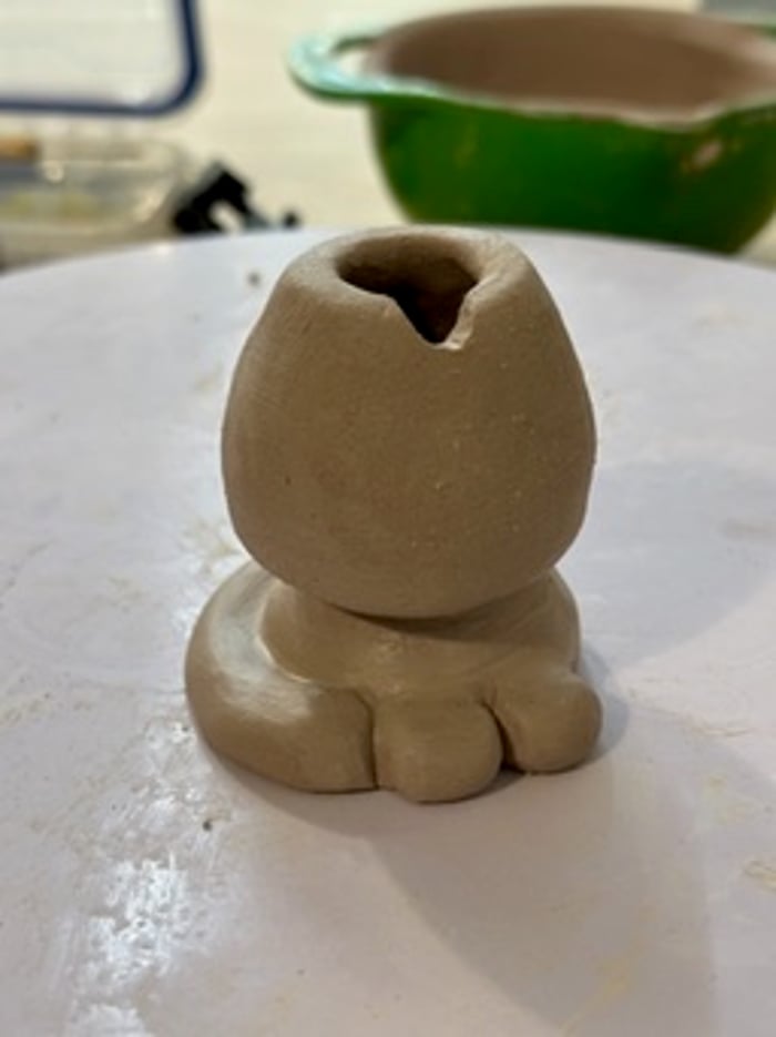 luna + artemis matcha stick holder — view 3