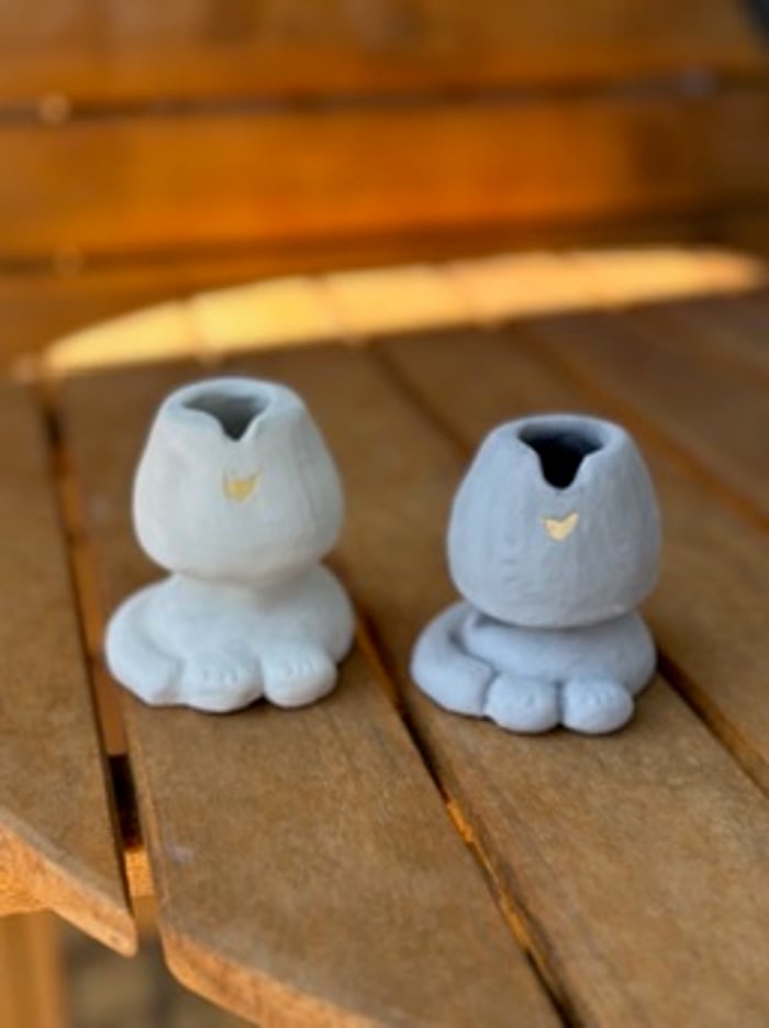 luna + artemis matcha stick holder — view 2